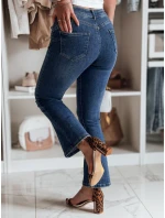 Dámské džínové zvonové kalhoty LUSINIA modré FashionStreet UY2473 Dámské džínové zvonové kalhoty LUSINIA modré FashionStreet UY2473