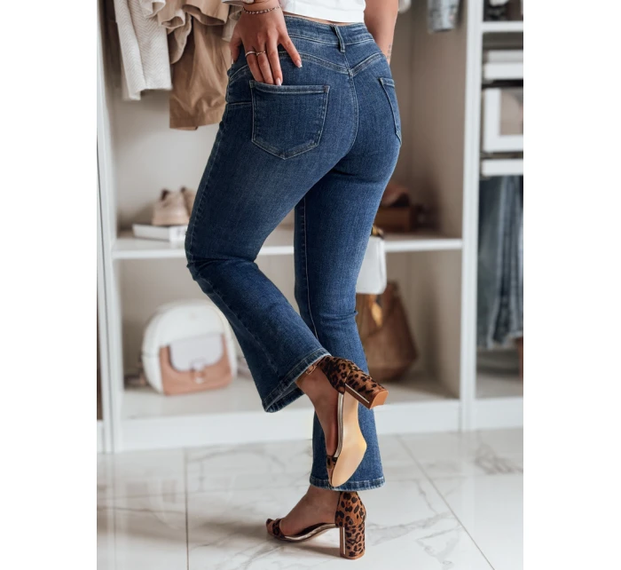 Dámské džínové zvonové kalhoty LUSINIA modré FashionStreet UY2473 Dámské džínové zvonové kalhoty LUSINIA modré FashionStreet UY2473