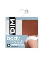 Dámské kalhotky 2 ks DIM BODY TOUCH HIPSTER 2x - DIM - cihlová Dámské kalhotky 2 ks DIM BODY TOUCH HIPSTER 2x - DIM - cihlová