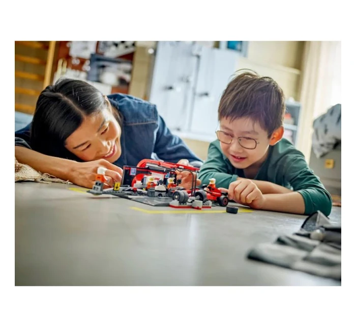 LEGO CITY 60443 Zastávka v boxech F1 a mechanici s vozem Ferrari LEGO CITY 60443 Zastávka v boxech F1 a mechanici s vozem Ferrari