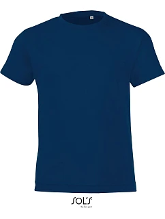 SOL'S Regent Fit Kids Dětské tričko 25.1183 french navy