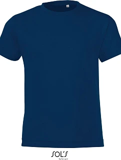 SOL'S Regent Fit Kids Dětské tričko 25.1183 french navy