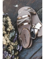 Dětské sandály s popruhy Růžové zlato Isla Dětské sandály s popruhy Růžové zlato Isla