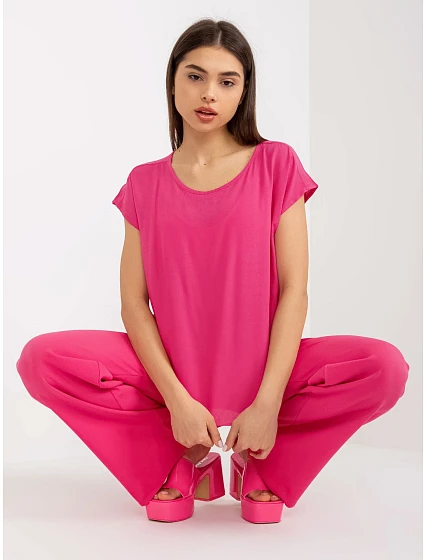Halenka model 18449615 tmavě růžová - FPrice