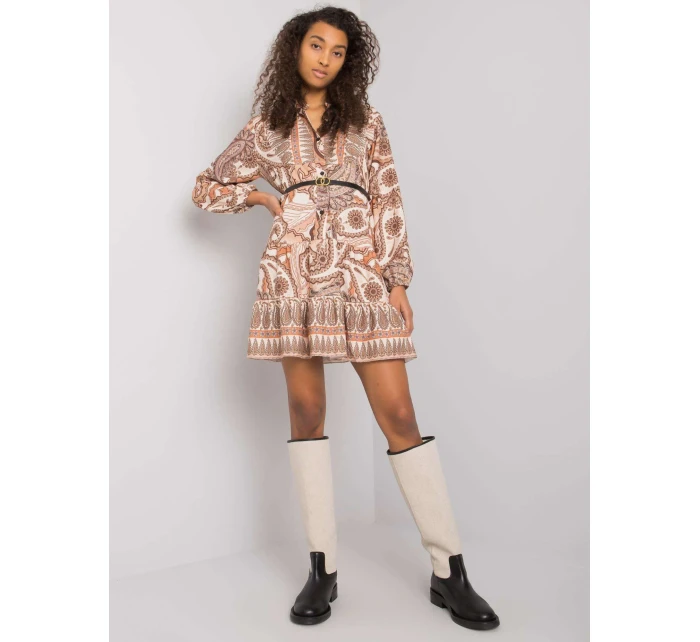 Šaty DHJ SK 15053.61 béžová