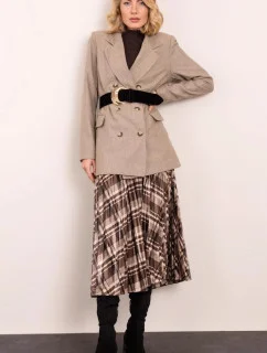 Dámská sukně hnědá  BSL model 18318776 - FPrice