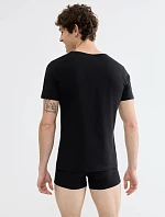 SLG Base V Neck Shirt - Black - SLOGGI Black - SLOGGI