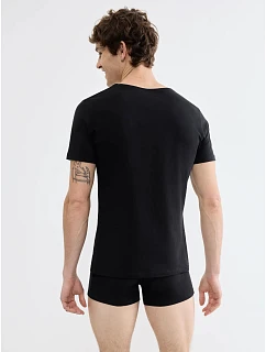 SLG Base V Neck Shirt - Black - SLOGGI Black - SLOGGI