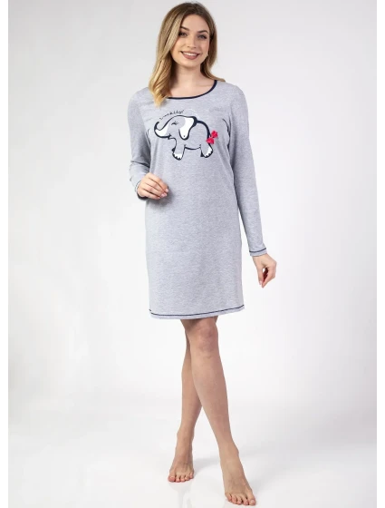Dámská noční košile Regina 142 dł/r S-XL Z25 Dámská noční košile Regina 142 dł/r S-XL Z25