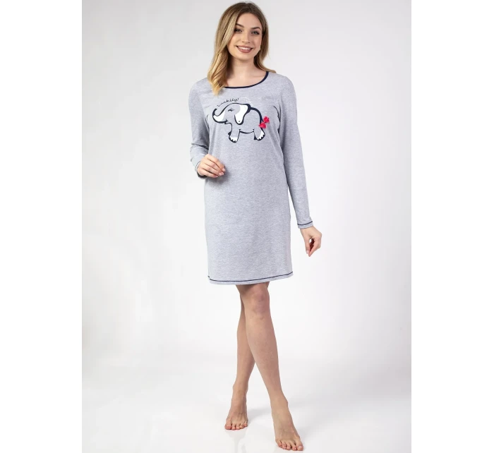 Dámská noční košile Regina 142 dł/r S-XL Z25 Dámská noční košile Regina 142 dł/r S-XL Z25