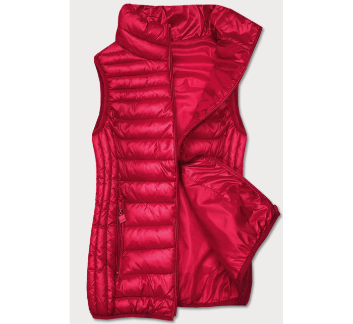 Červená dámská vesta model 17110276 - S'WEST