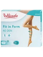 Punčochové kalhoty pro unavené nohy FIT IN FORM 40 DEN - BELLINDA - almond