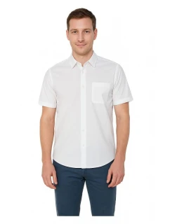 Košile BOSS Relegant_6-short_M BIANCO (50537331-100)