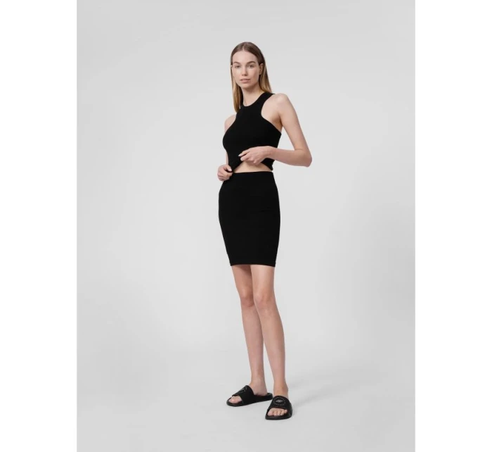 Dámský žebrovaný pletený top 4F Dámský žebrovaný pletený top 4F