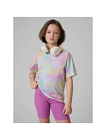 Dívčí tričko s potiskem 4F 4FJRSS26TTSHF3826-90A Dívčí tričko s potiskem 4F 4FJRSS26TTSHF3826-90A