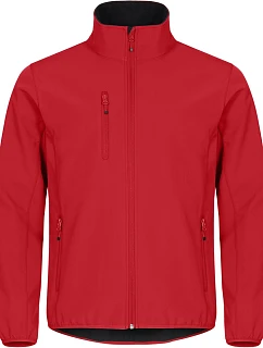 Classic Softshell Jkt M Pánská 3vrstvá softshellová bunda model 22471154 red - Clique