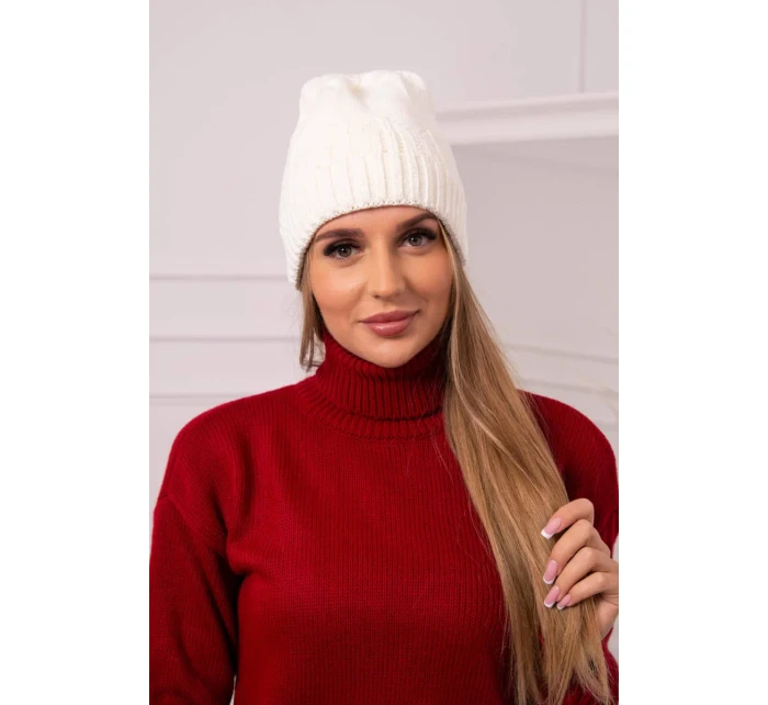 Dámská čepice Irmina K333 ecru Dámská čepice Irmina K333 ecru