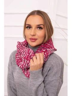 model 18752023 Dámský šátek s čepicí fuchsiová - K-Fashion