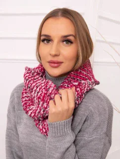 model 18752023 Dámský šátek s čepicí fuchsiová - K-Fashion