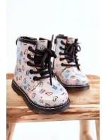 Dětské třpytivé boty s vzory model 21597323 - Boto