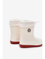 Dětské Gumové Boty S  Světle Béžové model 21692602 - Boto