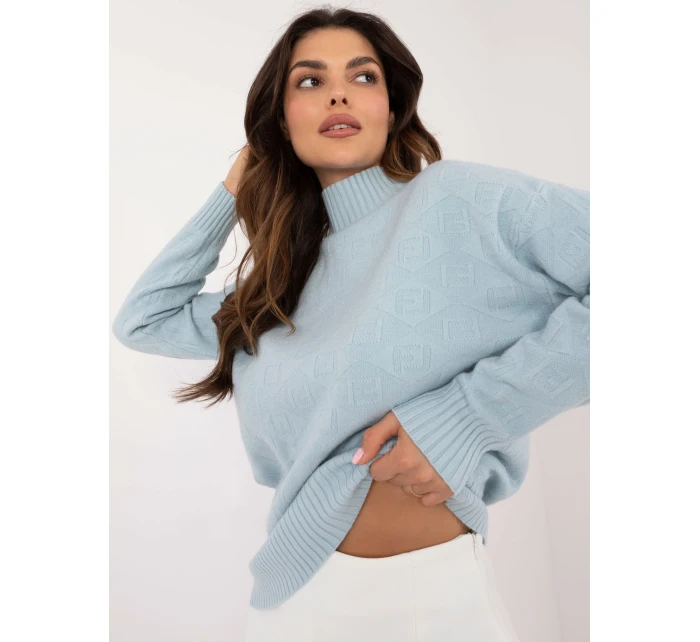 Jumper AT SW model 20509544 světle modrý - FPrice