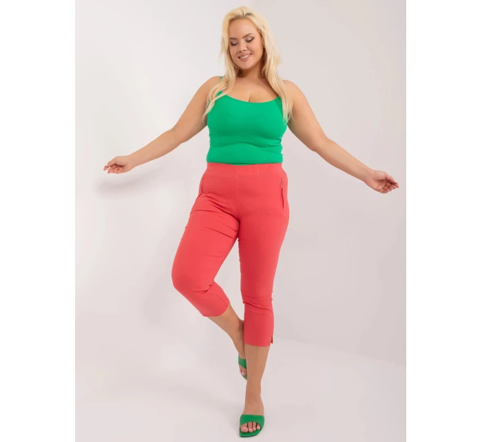 Dámské kalhoty 1863.29 korálové - FPrice Dámské kalhoty 1863.29 korálové - FPrice