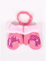 Dívčí rukavice YO!  flitry model 18918583 - Yoclub