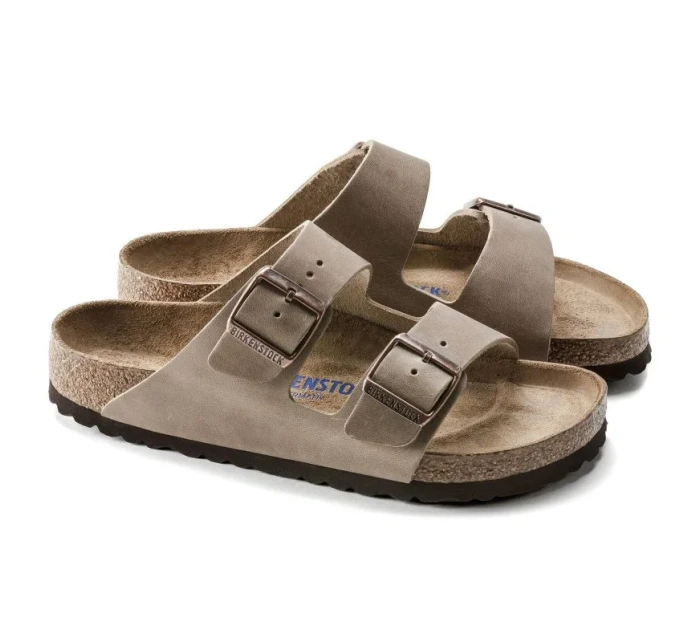Birkenstock Arizona Soft Footbed Oiled Leather Tabacco Brown úzké žabky pro muže/dámy (0552813) Birkenstock Arizona Soft Footbed Oiled Leather Tabacco Brown úzké žabky pro muže/dámy (0552813)