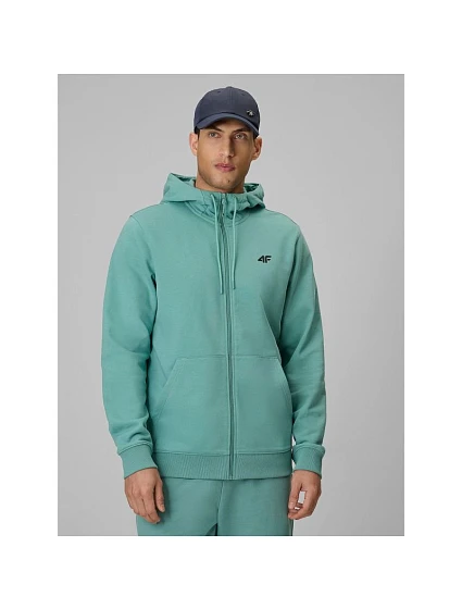 Pánská mikina 4F 4FRSS26TSWSM3106-30S na zip s kapucí