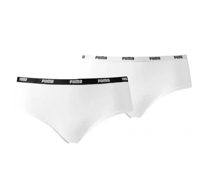 Dámské hipstery 2Pack 907852 04 White - Puma