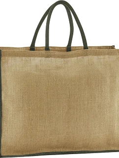Westford Mill W 475 Jutová nákupní taška 50.0475 natural/olive green