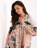 Koszula IT KS model 21393059 jasny beżowy - FPrice