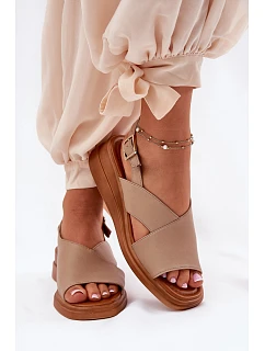 Dámské sandály ASA266-9 Quilara hnědé - Jezzi