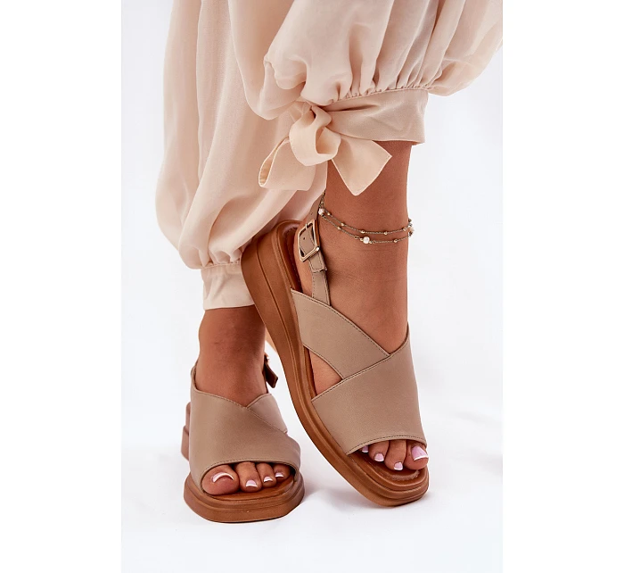 Dámské sandály ASA266-9 Quilara hnědé - Jezzi Dámské sandály ASA266-9 Quilara hnědé - Jezzi