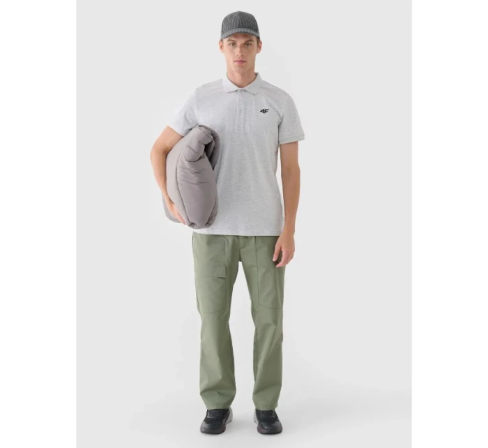 Pánské polo tričko regular 4F 4FWMM00TPTSM367-27M pánské Pánské polo tričko regular 4F 4FWMM00TPTSM367-27M pánské