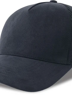 Atlantis Headwear Rapper Suede-S 5 panelová Trucker kšiltovka 33.0261 navy