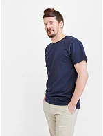 Pánské těžké tričko 74. navy melange model 22413626 - Pure Waste