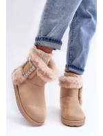 Ocílené Sněhule s Klíčkem Bežové  Dulca