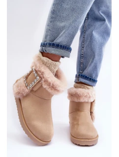 Ocílené Sněhule s Klíčkem Bežové  Dulca