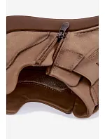 Zateplené kožené kotníkové boty Lee Cooper LCJ-26-19-4603 Khaki Zateplené kožené kotníkové boty Lee Cooper LCJ-26-19-4603 Khaki