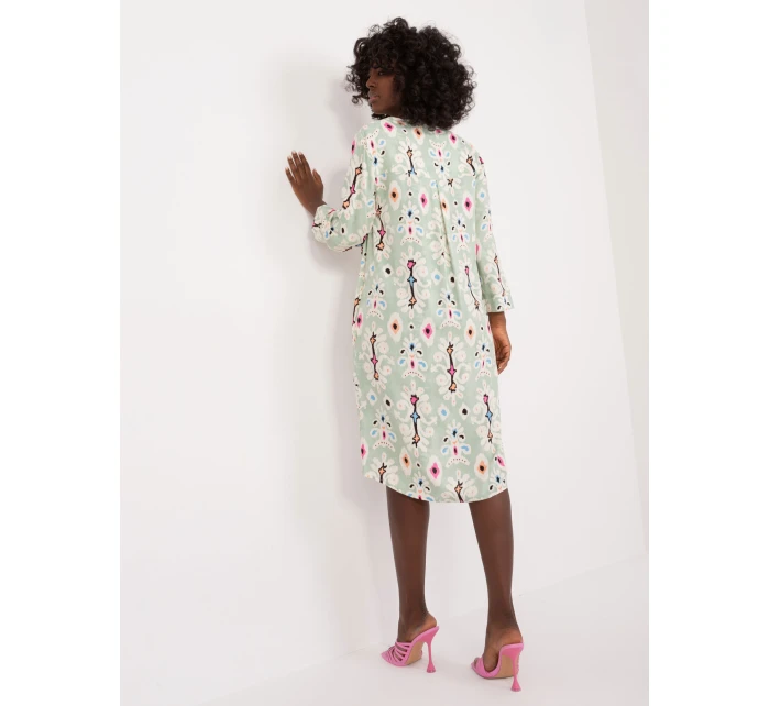 Sukienka model 21217541 pistacjowy - FPrice