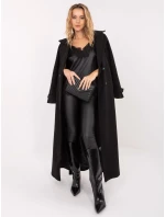 Płaszcz IT PL model 21755229 czarny - FPrice Płaszcz IT PL model 21755229 czarny - FPrice