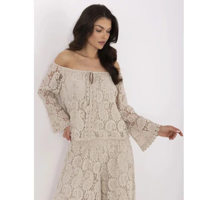 Bluzka MI BZ model 21057833 beżowy - FPrice