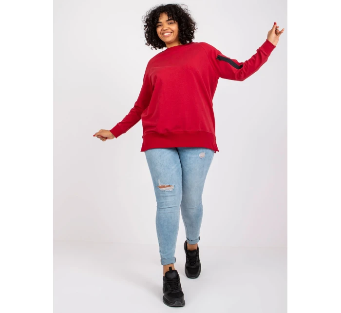 Tunika RV TU 7158.76P tmavě červená