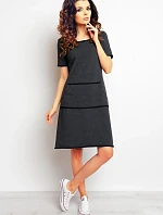 Denní šaty model M073 tmavě modré - Infinite You