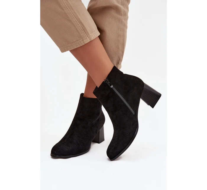 Boty na podpatku  model 220711 Step in style