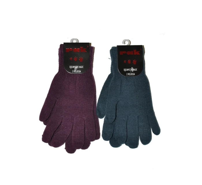 Dámské rukavice  z kožíškem model 16124340 - Rak