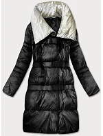 Černá zimní bunda s rukávy model 21247747 - Factory Price Černá zimní bunda s rukávy model 21247747 - Factory Price