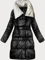 Zimní bunda s odepínacími rukávy Tovární cena černá (TR8139)